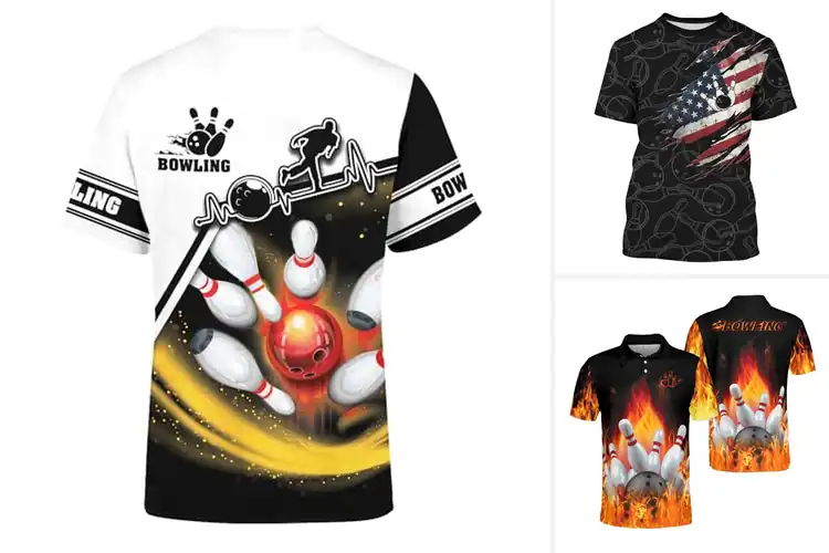Detailed view of Best 3D Bowling Shirts