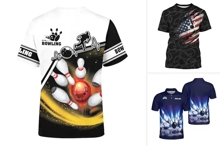 Detailed view of Best 3D Print Bowling Shirts for Cool, Bold Style