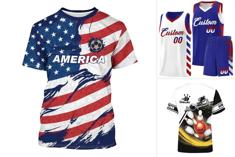 Detailed view of Best 3D Printed Team Jerseys