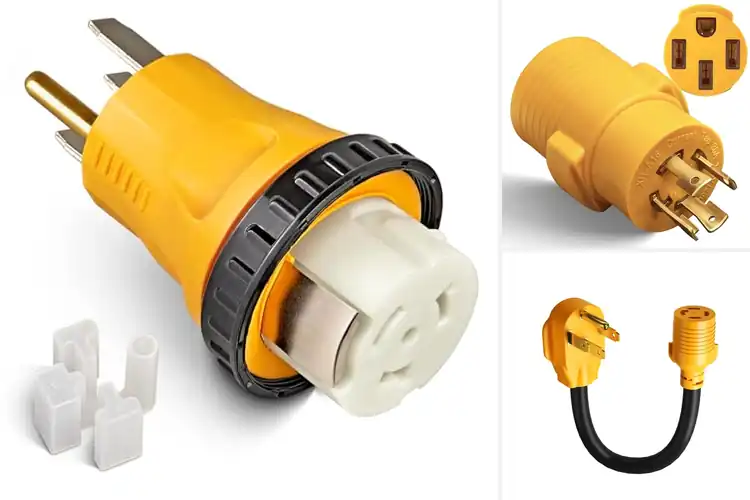 Detailed view of Best 50 Amp RV Generator Adapters For Home Transfer