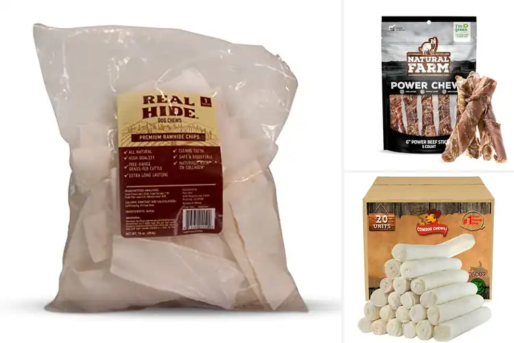 Detailed view of Best All Natural Cowhide Chews
