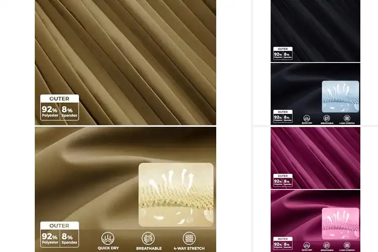 Detailed view of Best Anti Slip Silicone Leg Grippers In Tennis Skirts
