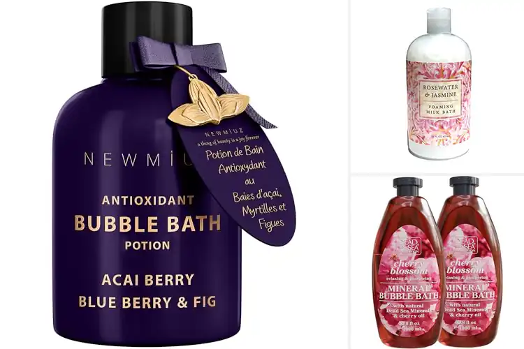 Detailed view of Best Antioxidant Bubble Baths for a Calm, Fresh Soak