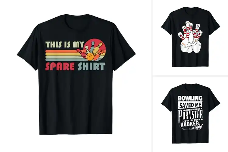 Detailed view of Best Bowling Gift Shirt