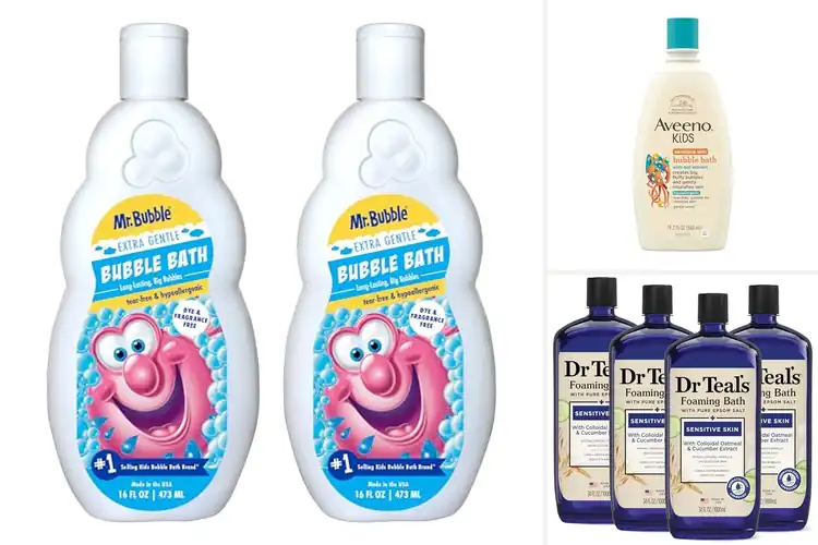 Detailed view of Best Bubble Baths For All Skin Types