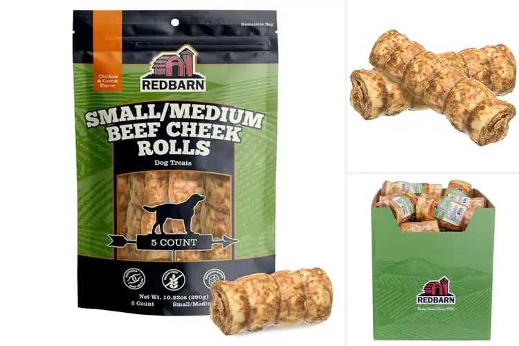 Detailed view of Best Chicken Carrot Glaze Dog Chews