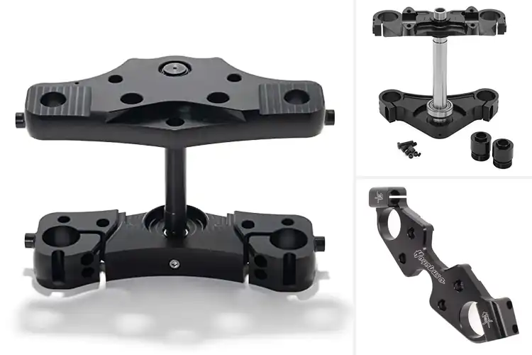 Detailed view of Top 10 Best CNC Triple Trees for Maximum Performance & Style