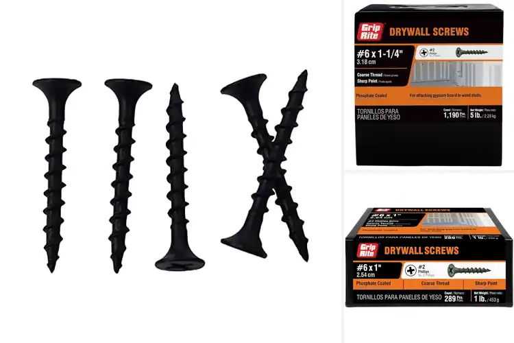 Detailed view of Best Coarse Thread Drywall Screws