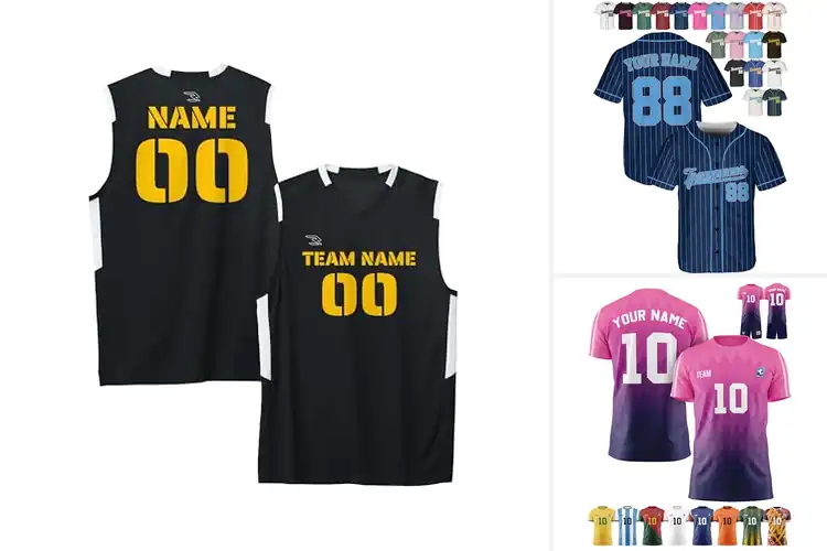 Detailed view of Best Custom Team Jerseys