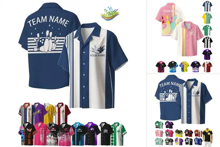 Detailed view of Best Customizable Bowling Shirts