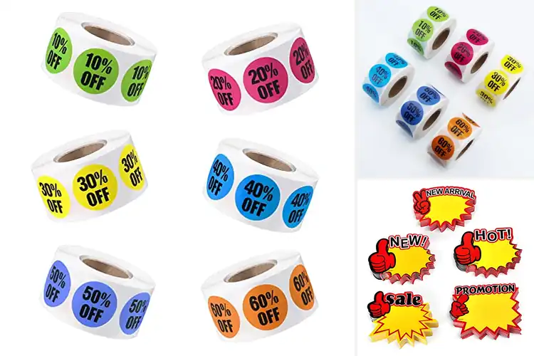 Detailed view of Best Discount Tags: Boost Sales with Eye-Catching Labels