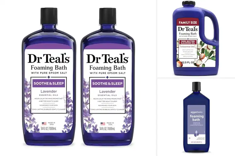 Detailed view of Best Foaming Bath Products