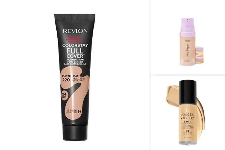 Detailed view of Best Full Coverage Foundations