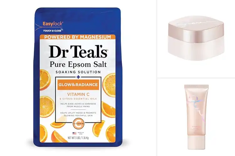 Detailed view of Best Glowing Skin Soaks for Radiant Self-Care