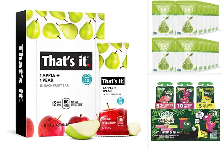 Detailed view of Best Healthy Pear Snacks