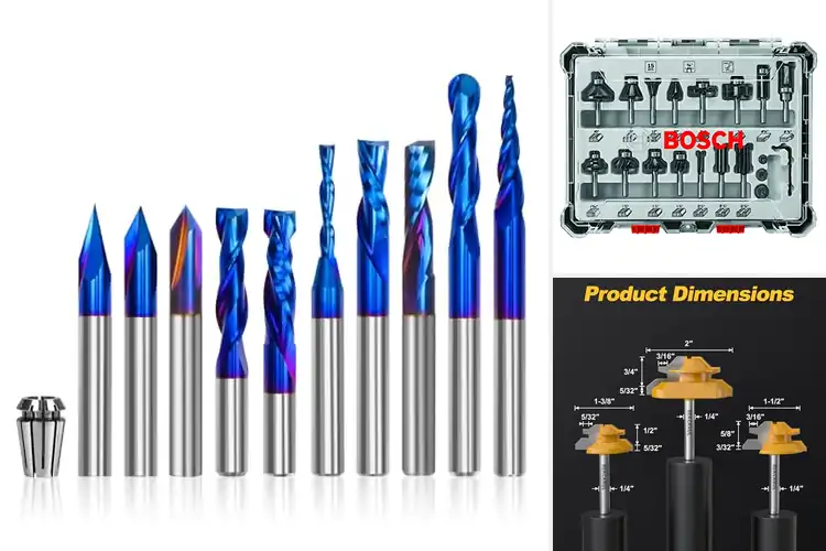 Detailed view of Best High-Precision Router Bits