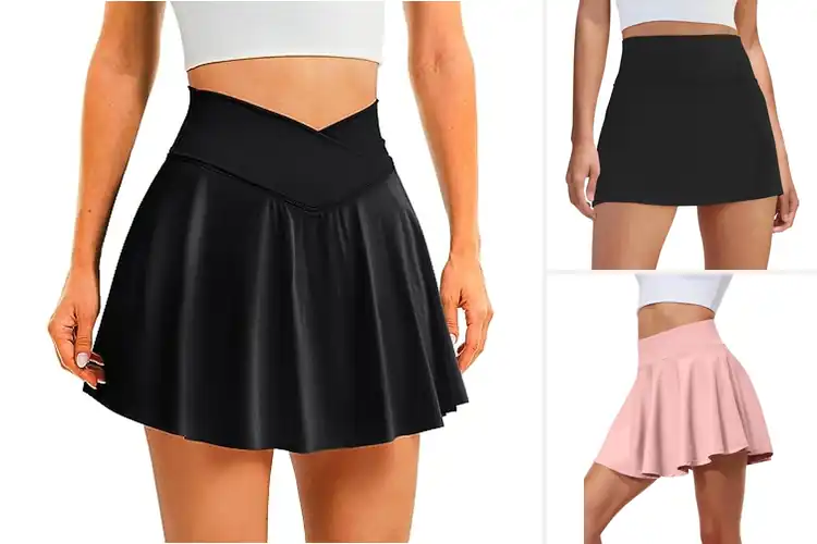 Detailed view of Best High Waisted Athletic Skirts