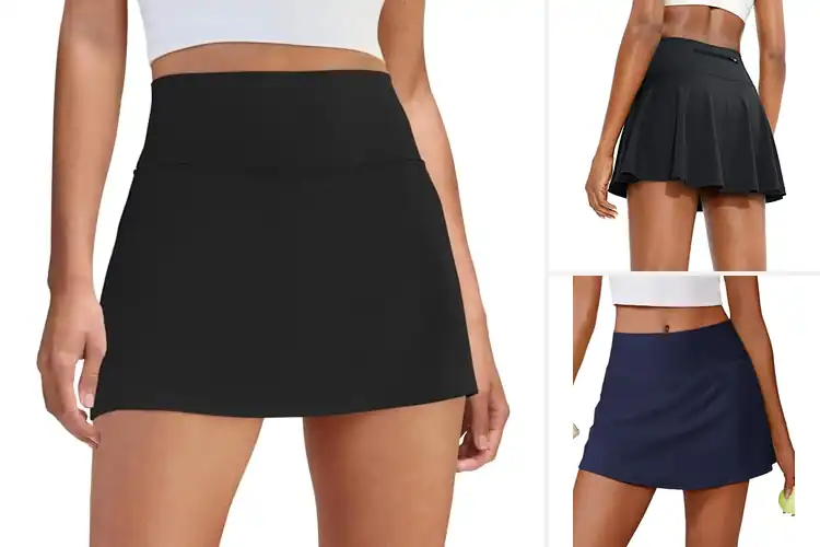 Detailed view of Best High Waisted Golf Skorts Top 10