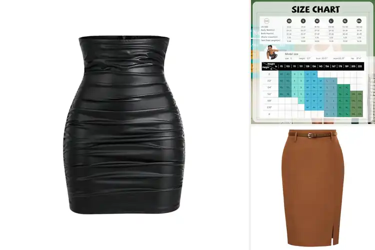 Detailed view of Best High Waisted Tummy Control Skirt For Women