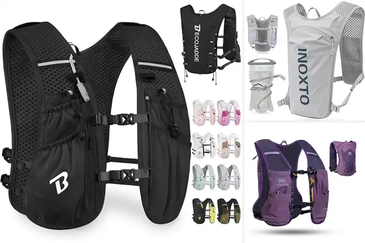 Detailed view of Best Hydration Vest With Multiple Pockets