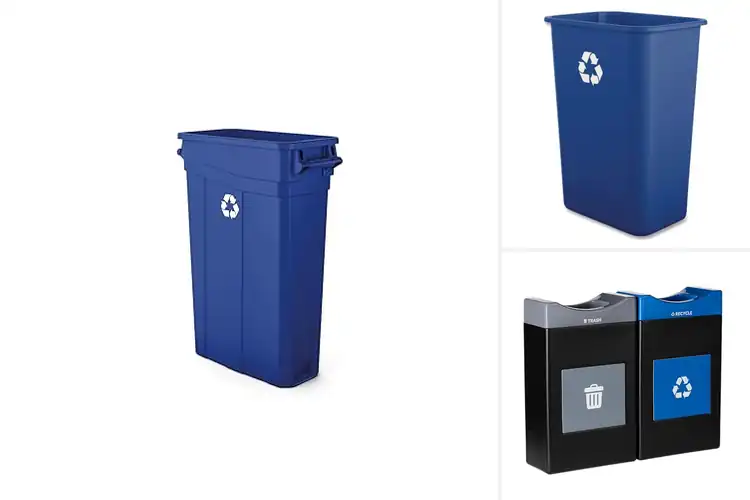 Detailed view of Best Made In The Usa Trash And Recycling Center