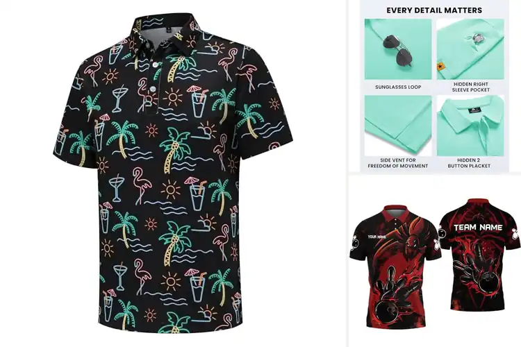 Detailed view of Best Moisture Wicking Bowling Fabric