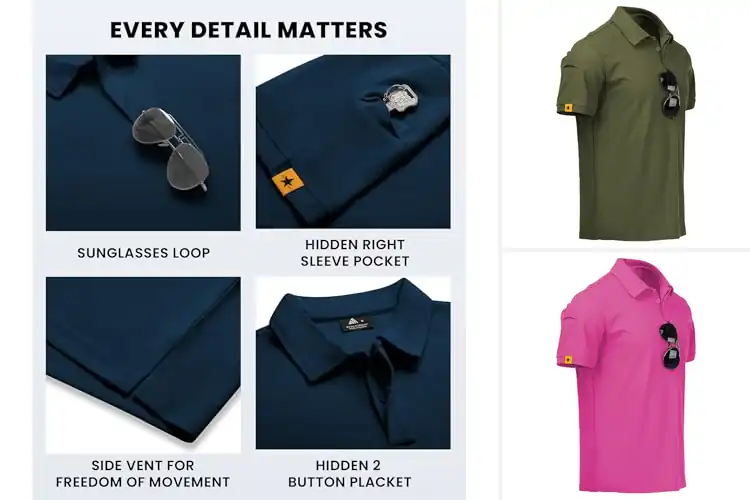 Detailed view of Best Moisture-Wicking Bowling Shirts