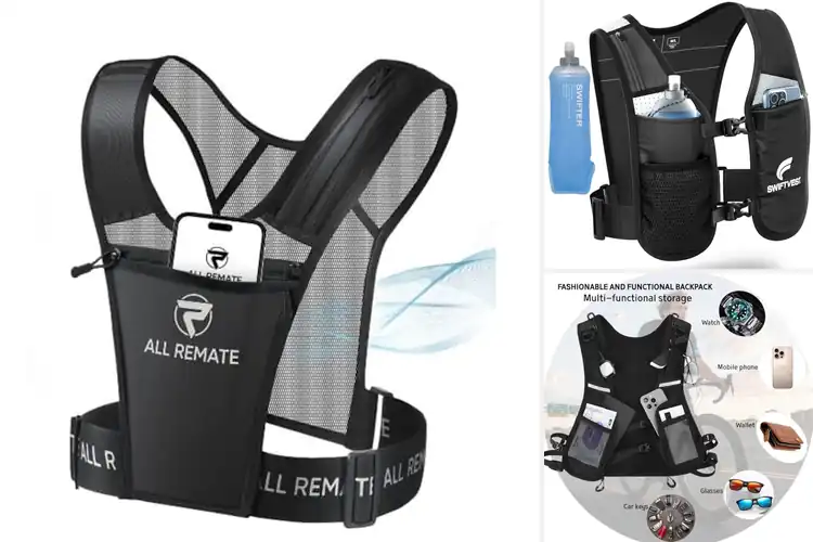 Detailed view of Best Multi-Pocket Running Vests