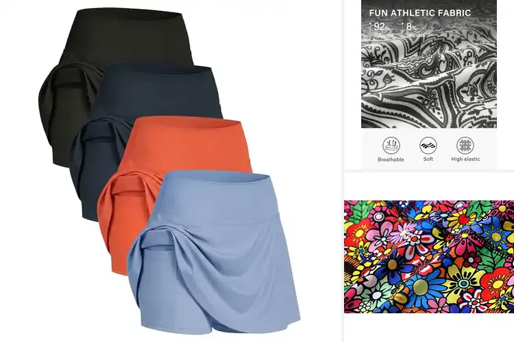 Detailed view of Best Multi Sport Performance Skirt