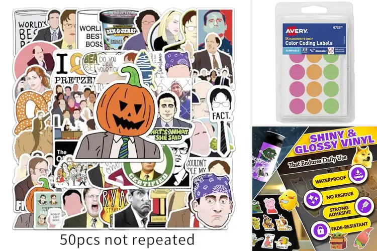 Detailed view of Best Office Stickers: 10 Picks to Brighten Your Workspace