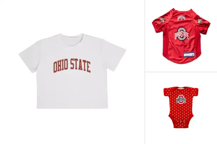 Detailed view of Best Ohio State Outfits: Shop Stylish Fan Gear for All