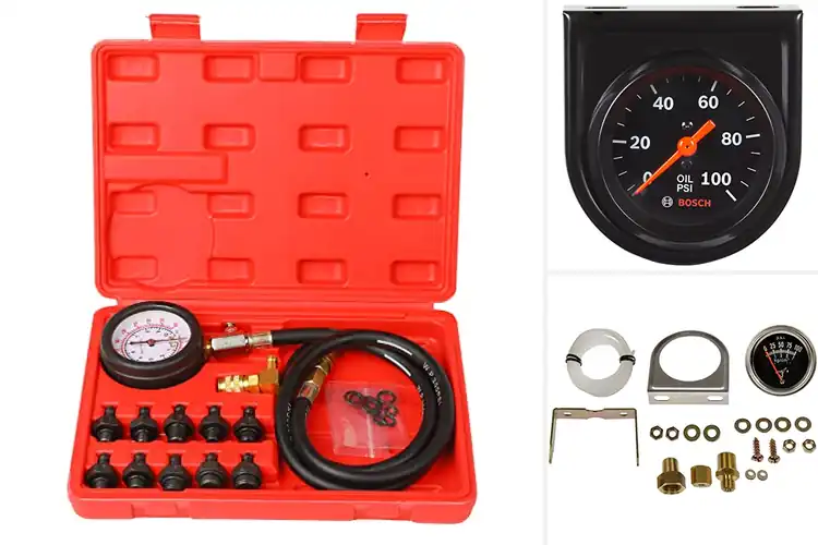 Detailed view of Best Oil Pressure Gauges