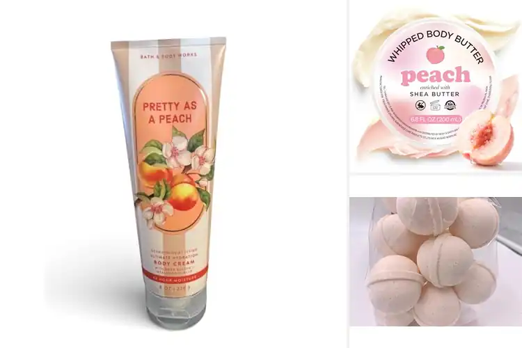 Detailed view of Best Peach Bath Products