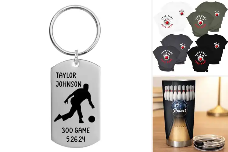 Detailed view of Best Personalized Gifts For Bowlers