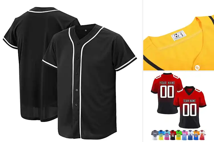 Detailed view of Best Personalized Jerseys