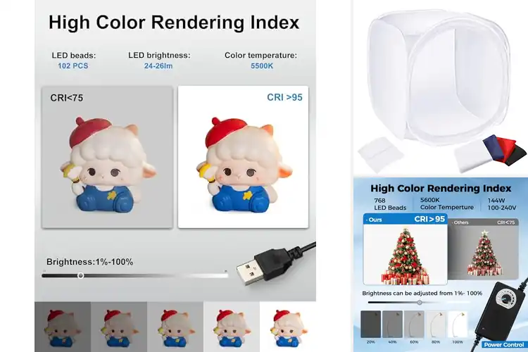 Detailed view of Best Photo Light Tents for Pro-Quality Shots at Home