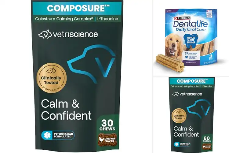 Detailed view of Best Quality Tested Dog Chews for Calm, Happy Pups