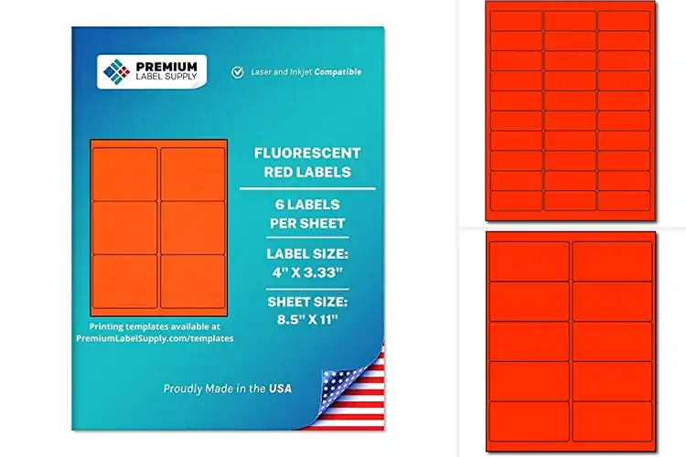 Detailed view of Best Red Fluorescent Labels