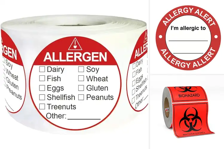 Detailed view of Best Red Warning Labels: Top 10 Picks for Ultimate Safety