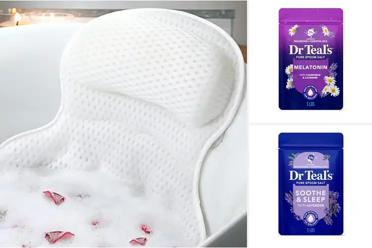 Detailed view of Best Relaxing Bath Products