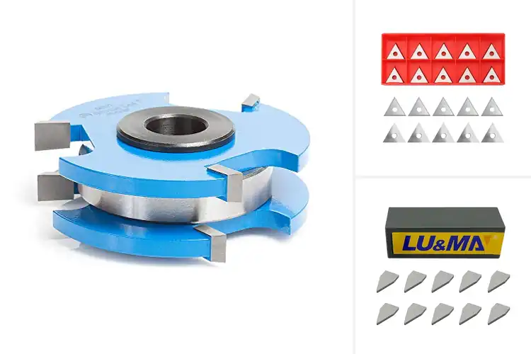 Detailed view of Best Reversible Shaper Blades