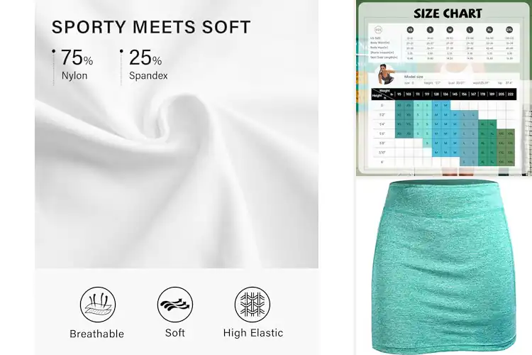 Detailed view of Best Running Skorts: Top 7 Picks for Style & Comfort