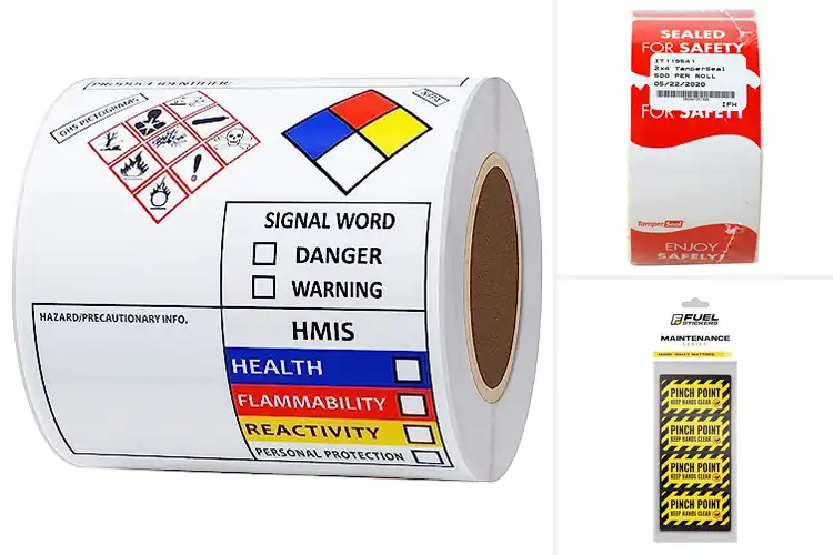 Detailed view of Best Safety Labels