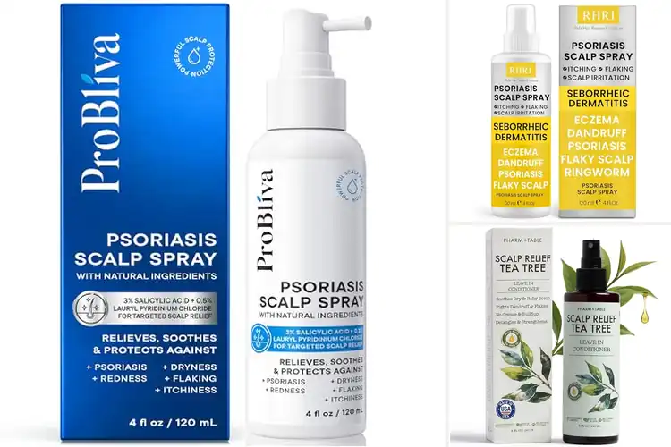 Detailed view of Best Scalp Psoriasis Sprays for Quick, Soothing Relief
