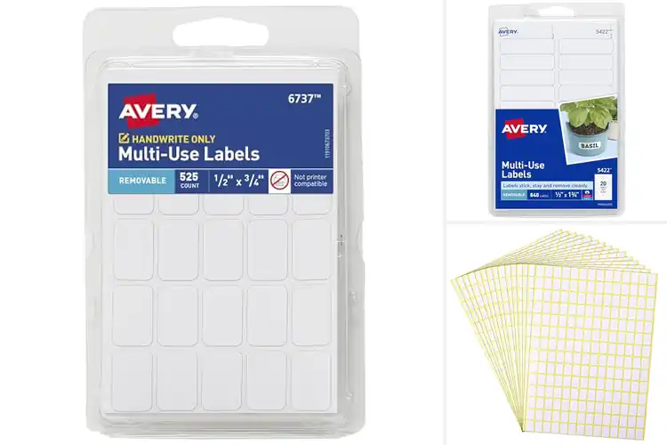 Detailed view of Best Small Labels: Top 10 Picks for Effortless Organization
