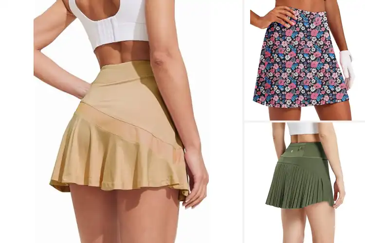 Detailed view of Best Sports Skirts With Anti-slip Strips