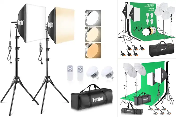 Detailed view of Best Studio Lighting Kits