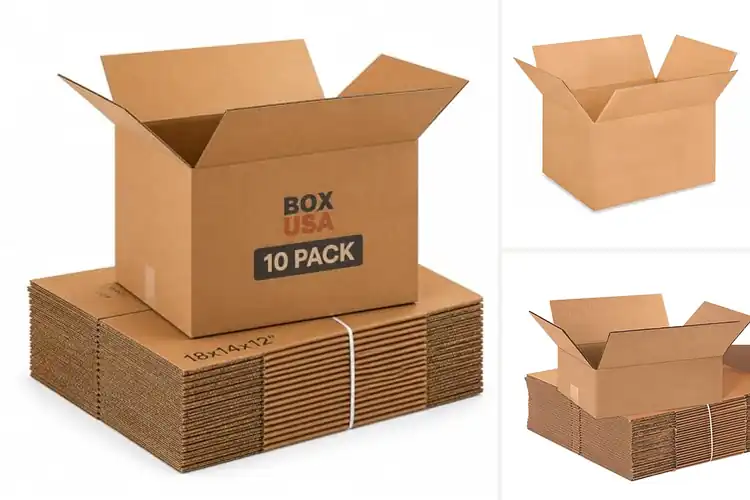 Detailed view of Best Sturdy Corrugated Boxes for Safe Packing