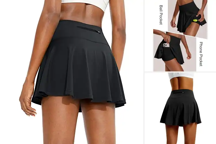 Detailed view of Best Tennis Skirts for Women