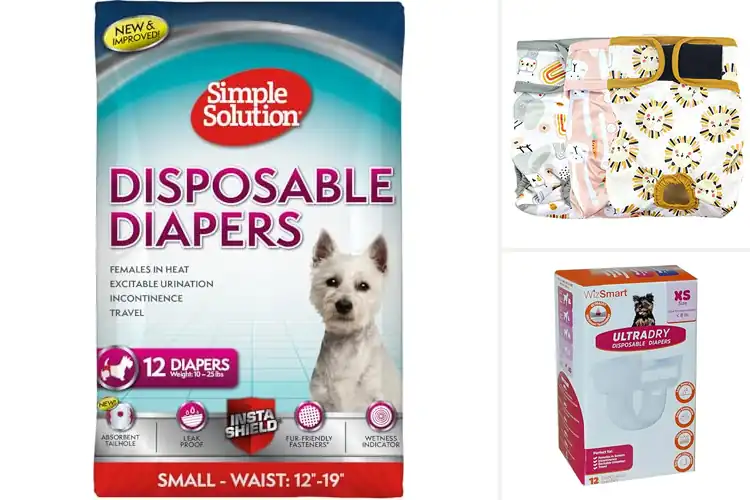 Detailed view of Best Travel Friendly Puppy Diapers